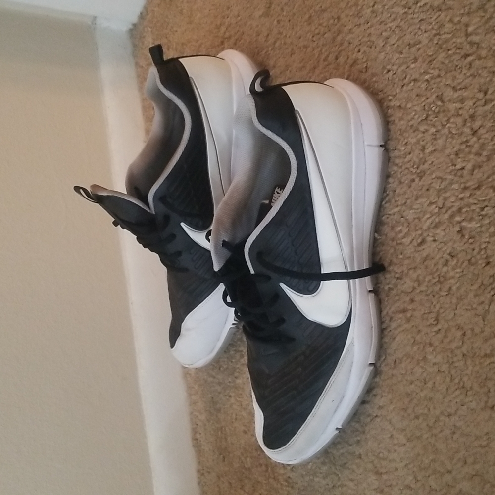 Men's Nike Golf Black White Golf Shoe Size 13